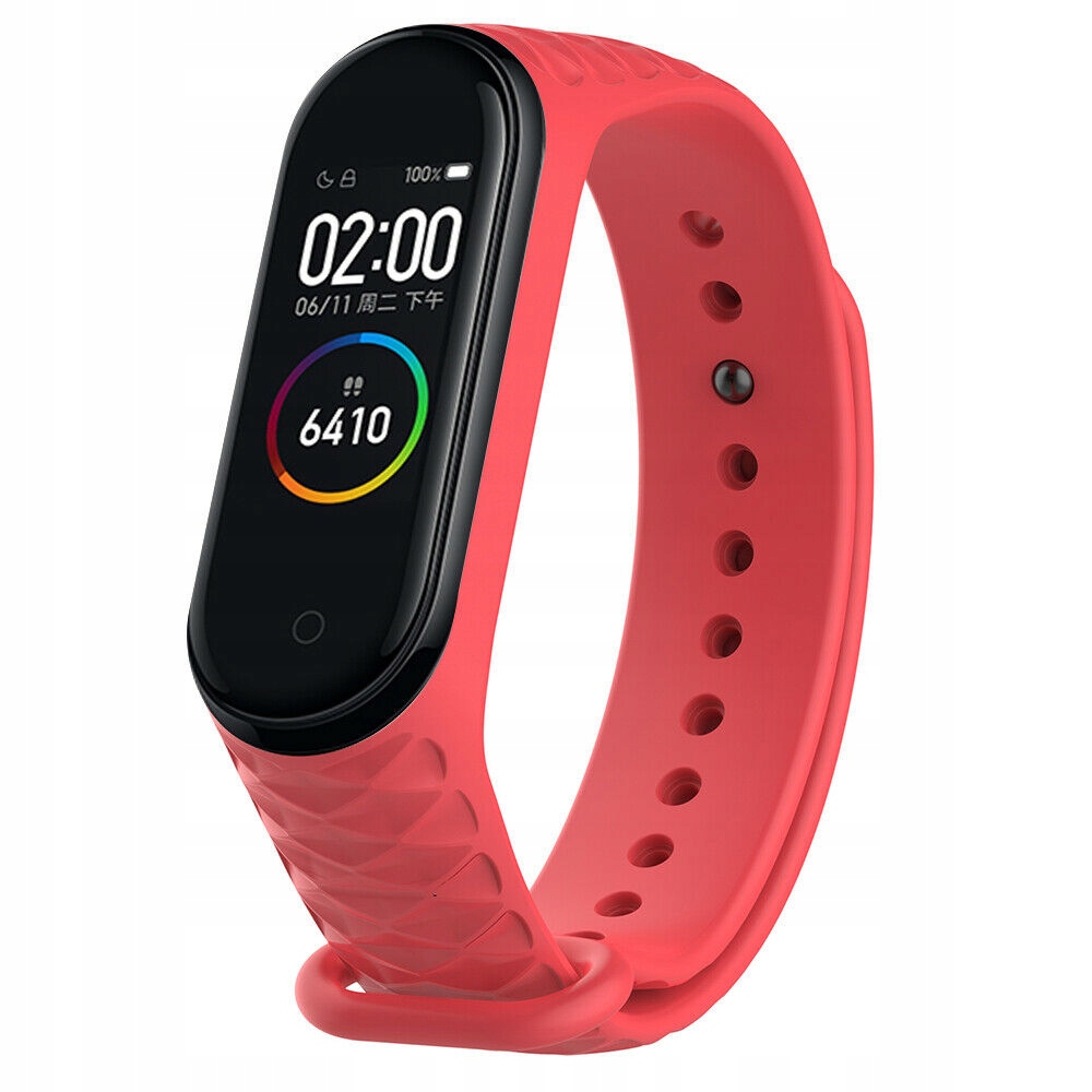 

Opaska Zamienna Pasek Do Xiaomi MI Band 4 Czerwona