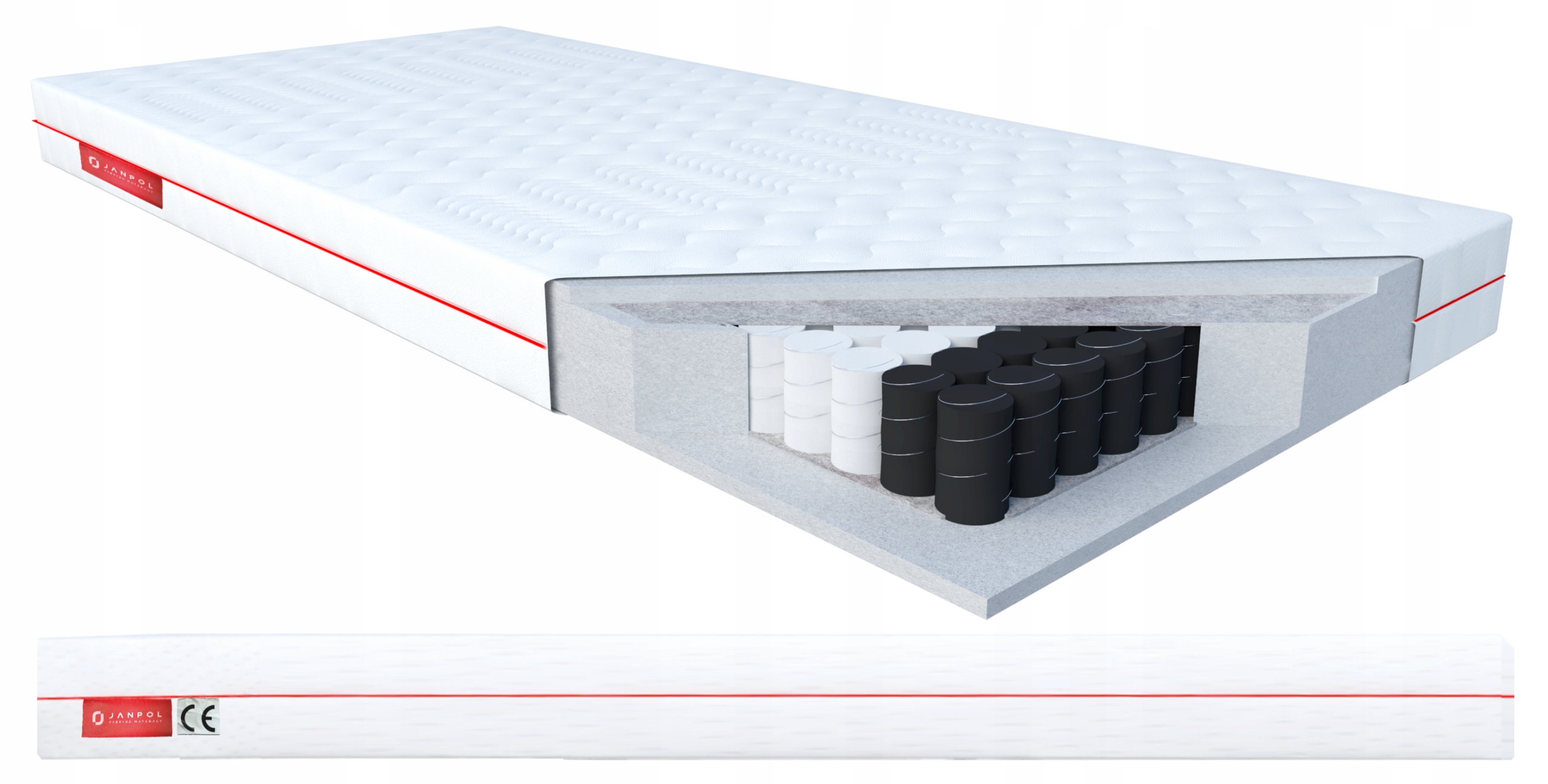 

Materac Wenus 160x200 H3 Janpol-- Silver P