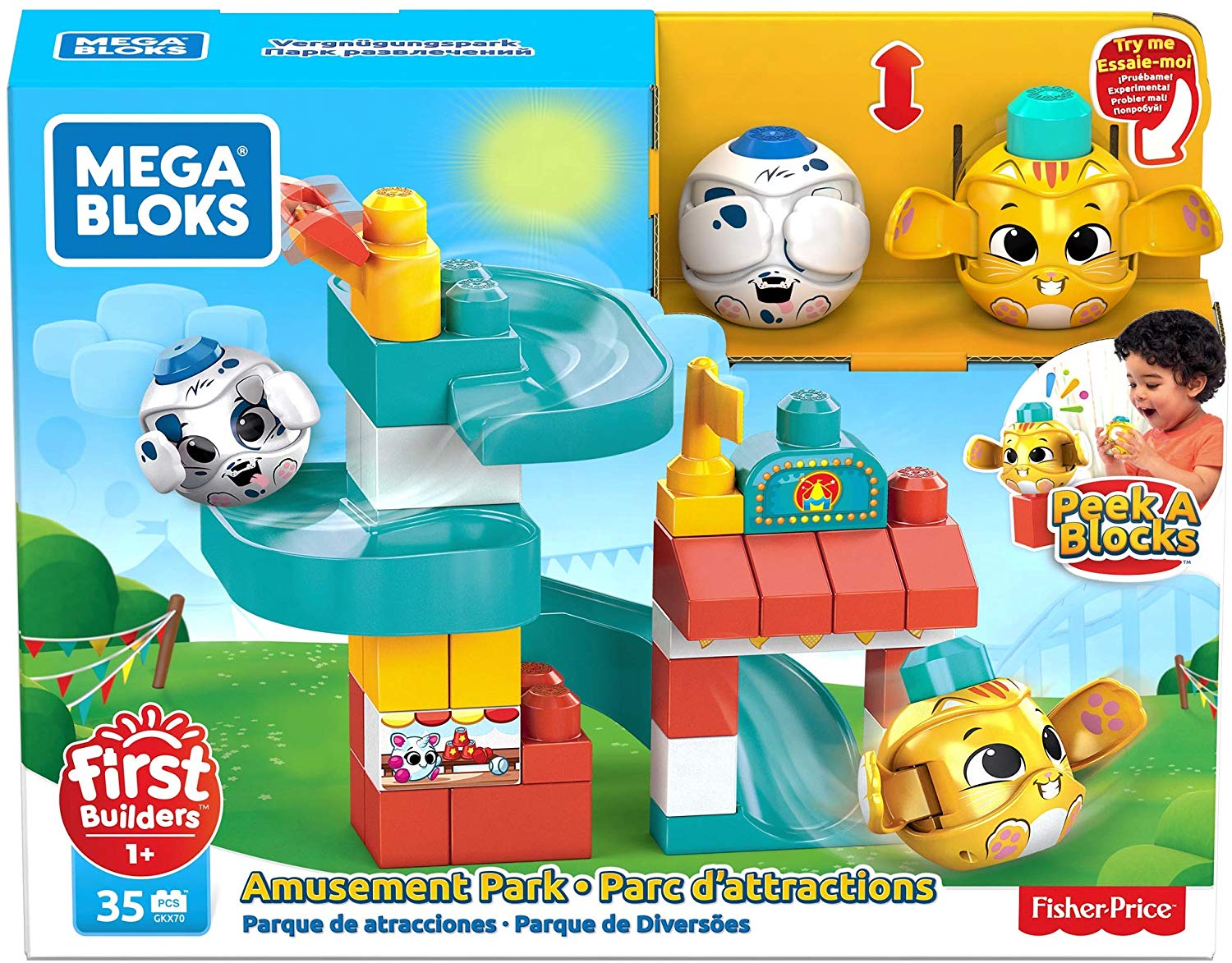 Bloks First Builders Klocki Plac zabaw GKX70