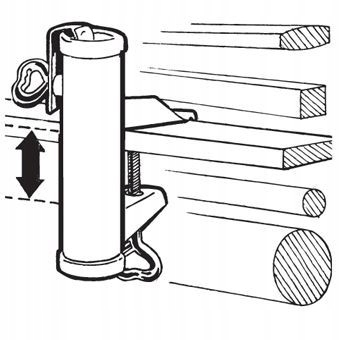Uchwyt na parasol, na poręcz balkonu antracyt 35mm Producent inna