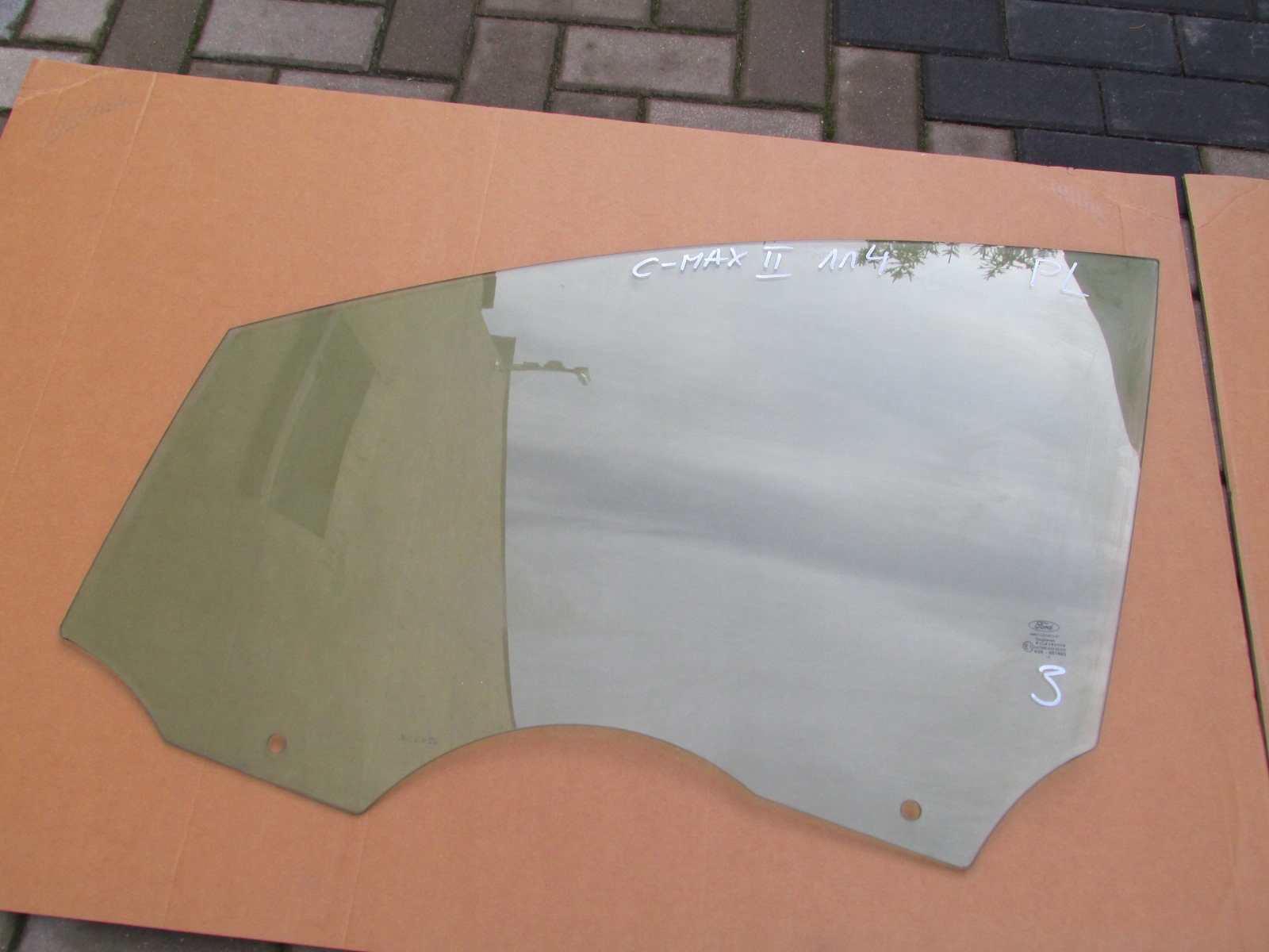 SZYBA DRZWI PRZOD LEWA AS2M3250 C MAX MK2 GRAND