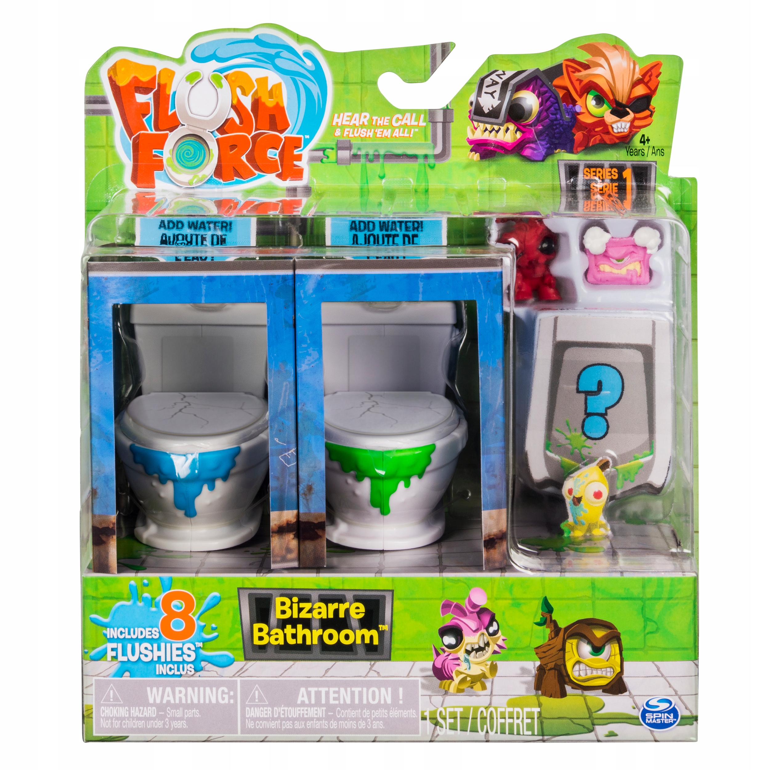 

Flush Force 8-PAK 2 Okropne Toalety 8 Figurek