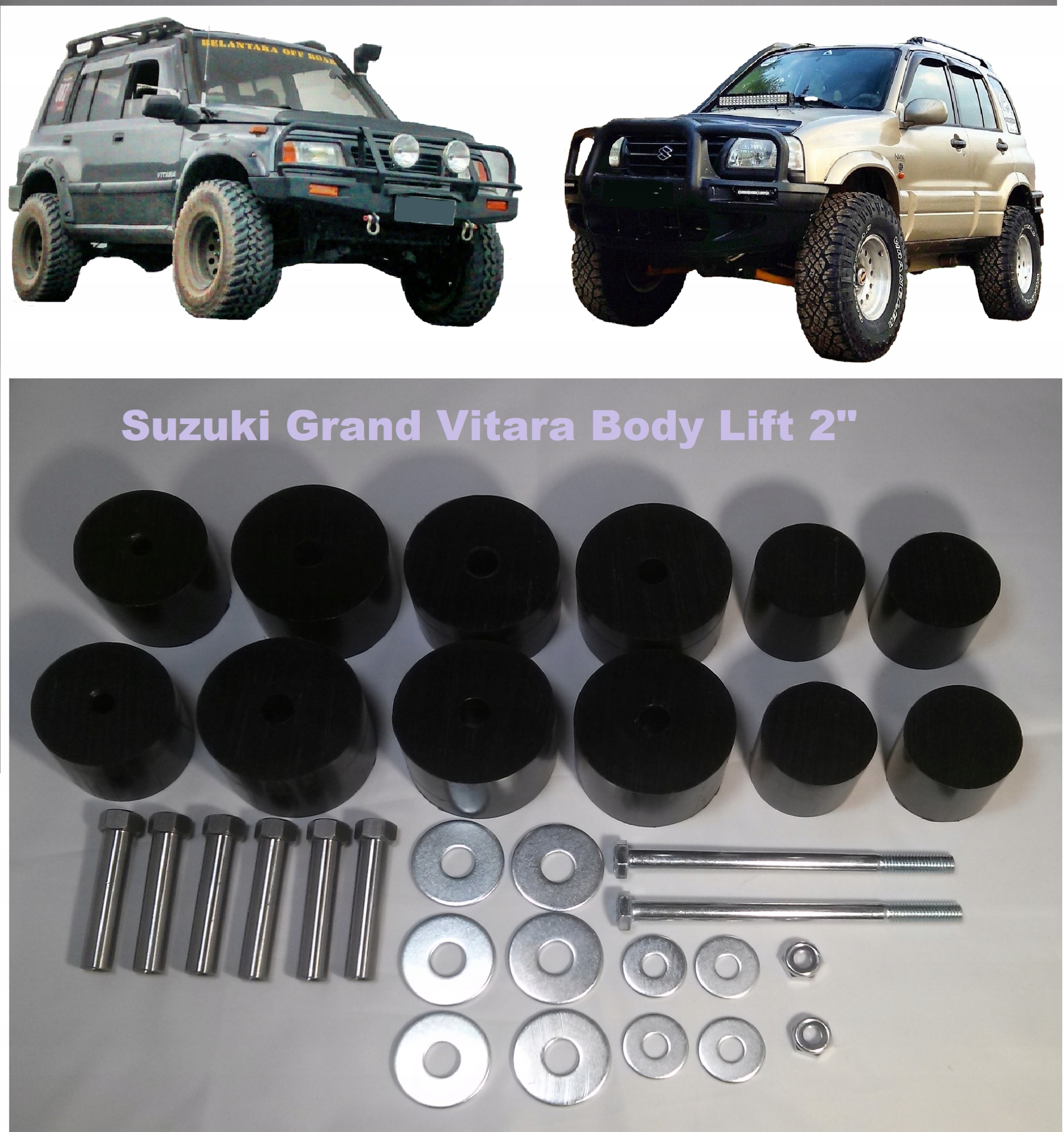 Body Lift 2" Suzuki Grand Vitara Lift + 50Mm Za 415 Zł Z Trzebnica - Allegro.pl - (9007709614)