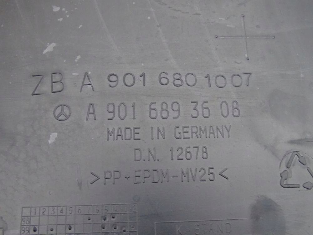 MERCEDES SPRINTER W903 00-06 GÓRNA OSŁONA DESKI ROZDZILCZEJ NAKŁADKA Producent części Mercedes