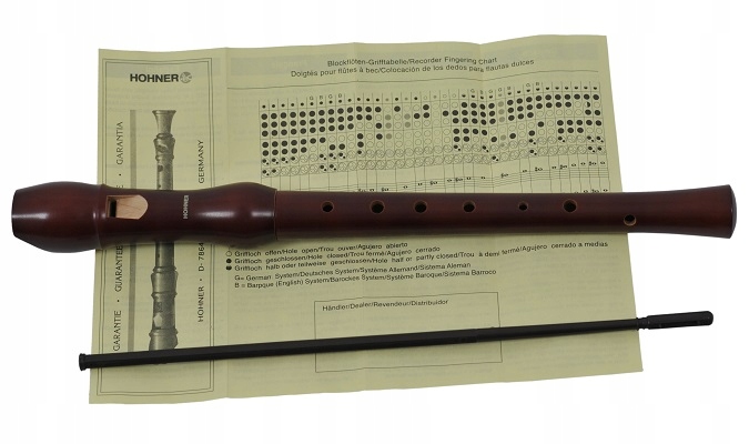 

Flet Prosty Hohner 9555 Drewniany Sopranowy