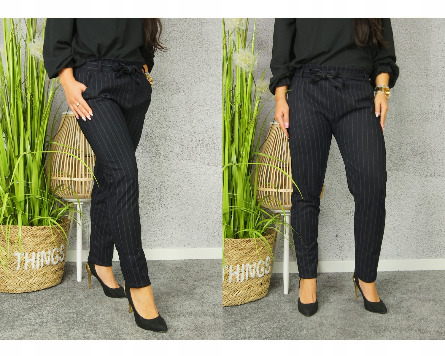 

modne Spodnie Cygaretki Casual Kolory legginsy XXL