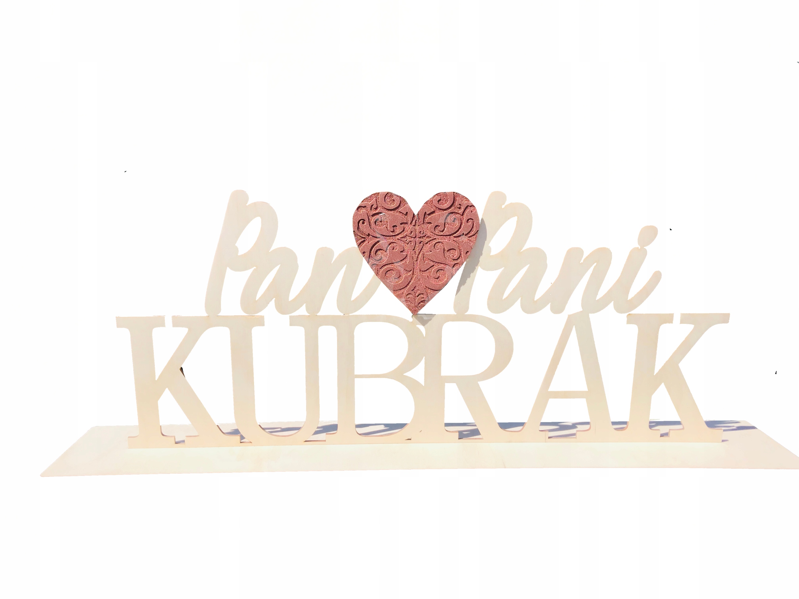 NAPIS ŚLUB NAPISY ŚLUBNE PARA WESELE STOJĄCY