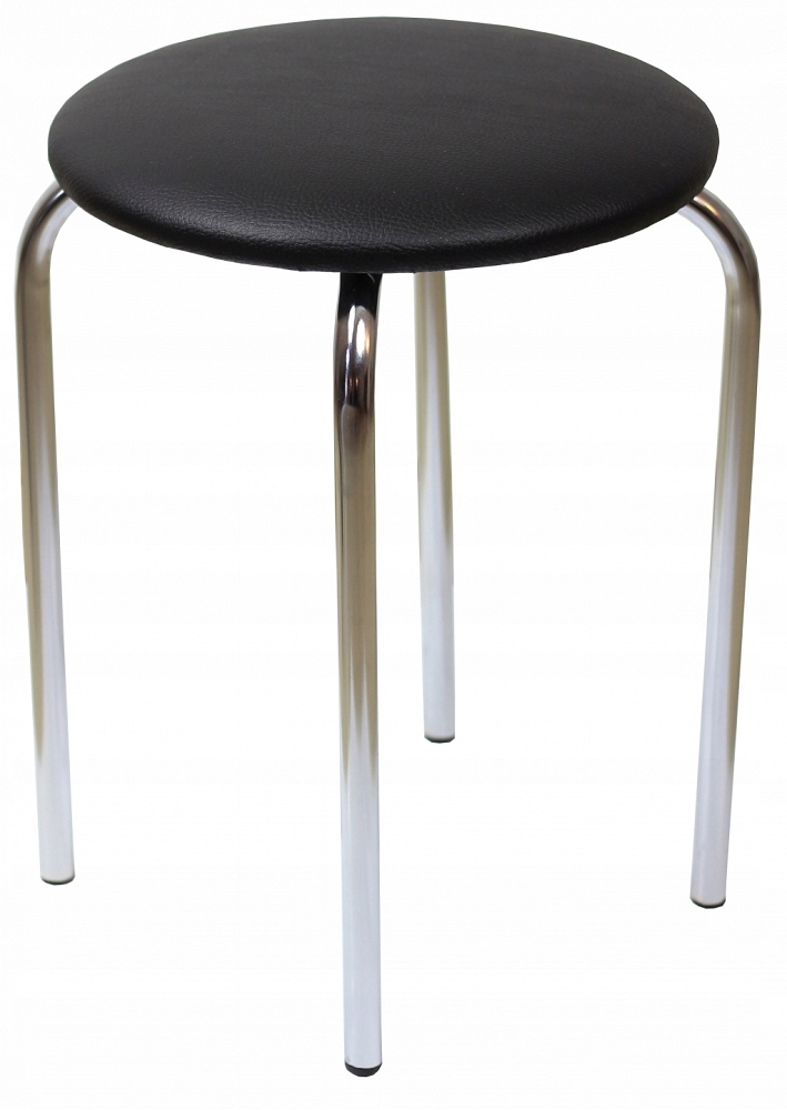 

Taboret chromowy czarny Eko. Do kuchni.