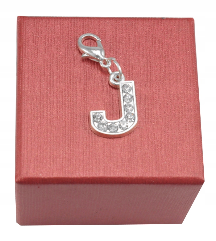 

Zawieszka Srebrna Łańcuszek Bransoletka Z Literą J