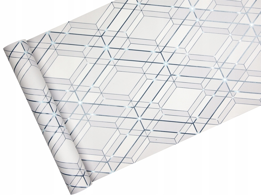 

Tapety Nowoczesny wzór Geometryczny jasnoszary