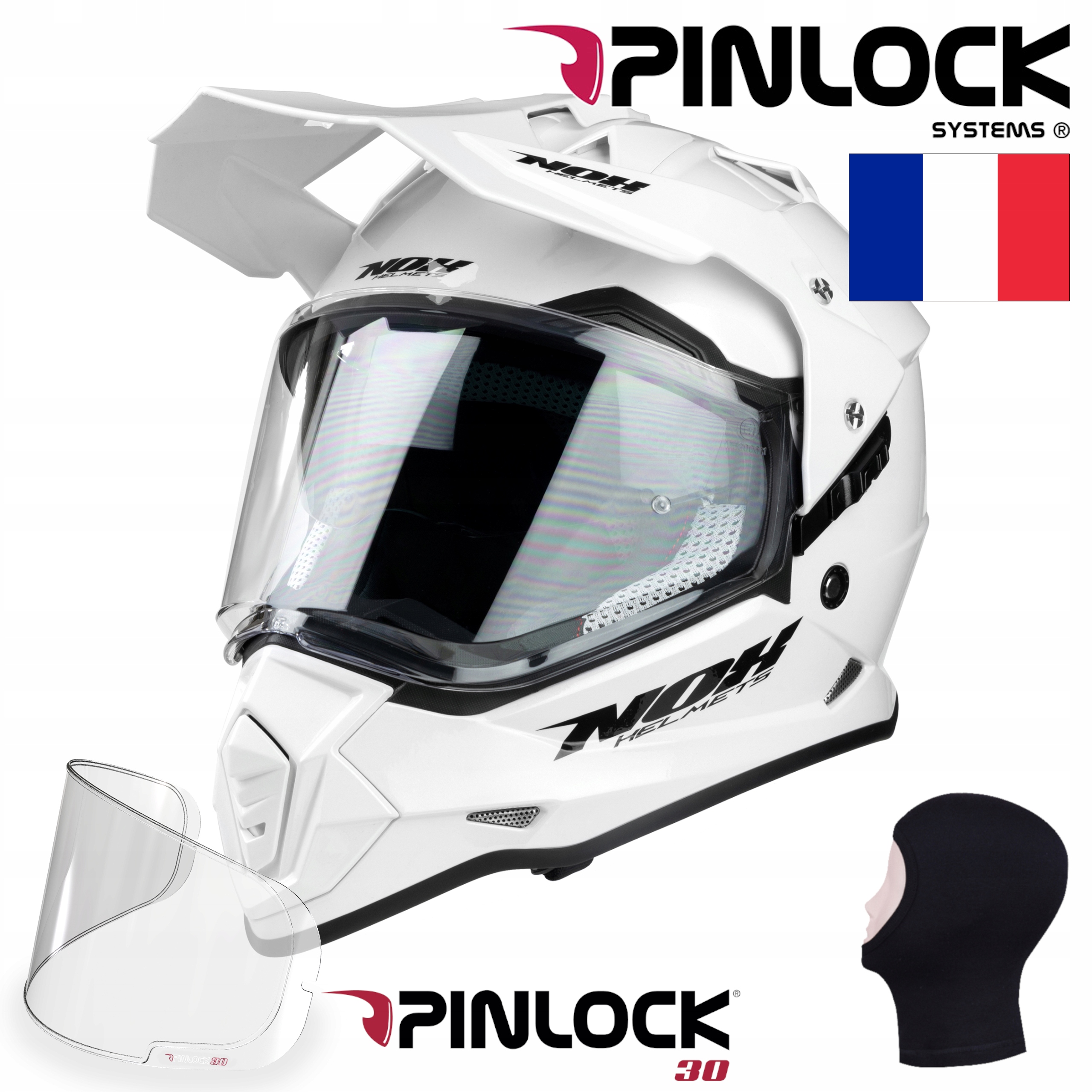 NOX N312 KASK Z SZYBA BLENDA +ANTY PARA PINLOCK XL Producent Nox