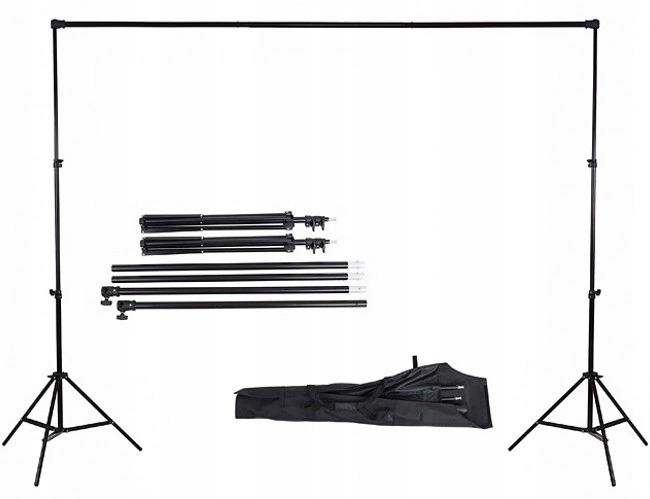 ZESTAW STUDYJNY Atelier do ZAWIESZANIA TŁA TEŁ 210x152-304cm 4x Klips Etui EAN (GTIN) 5904647819498