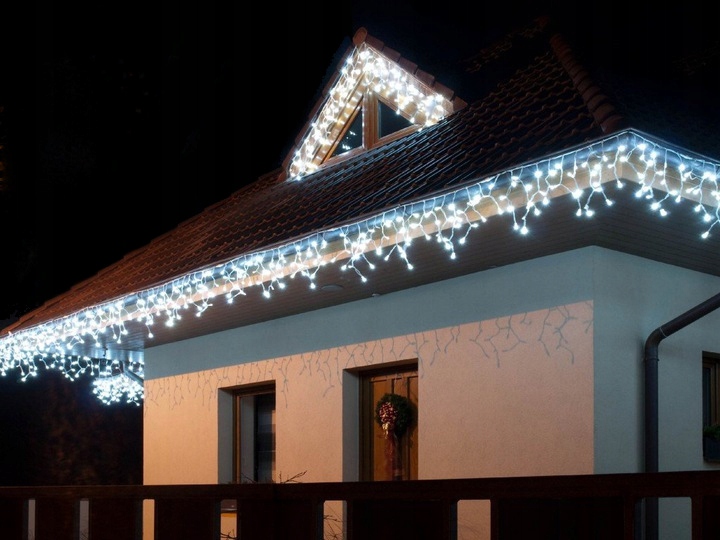 SOPLE GIRLANDY 100LED KURTYNA LEDOWA ŚWIETLNA 24H Liczba lampek 51 - 100