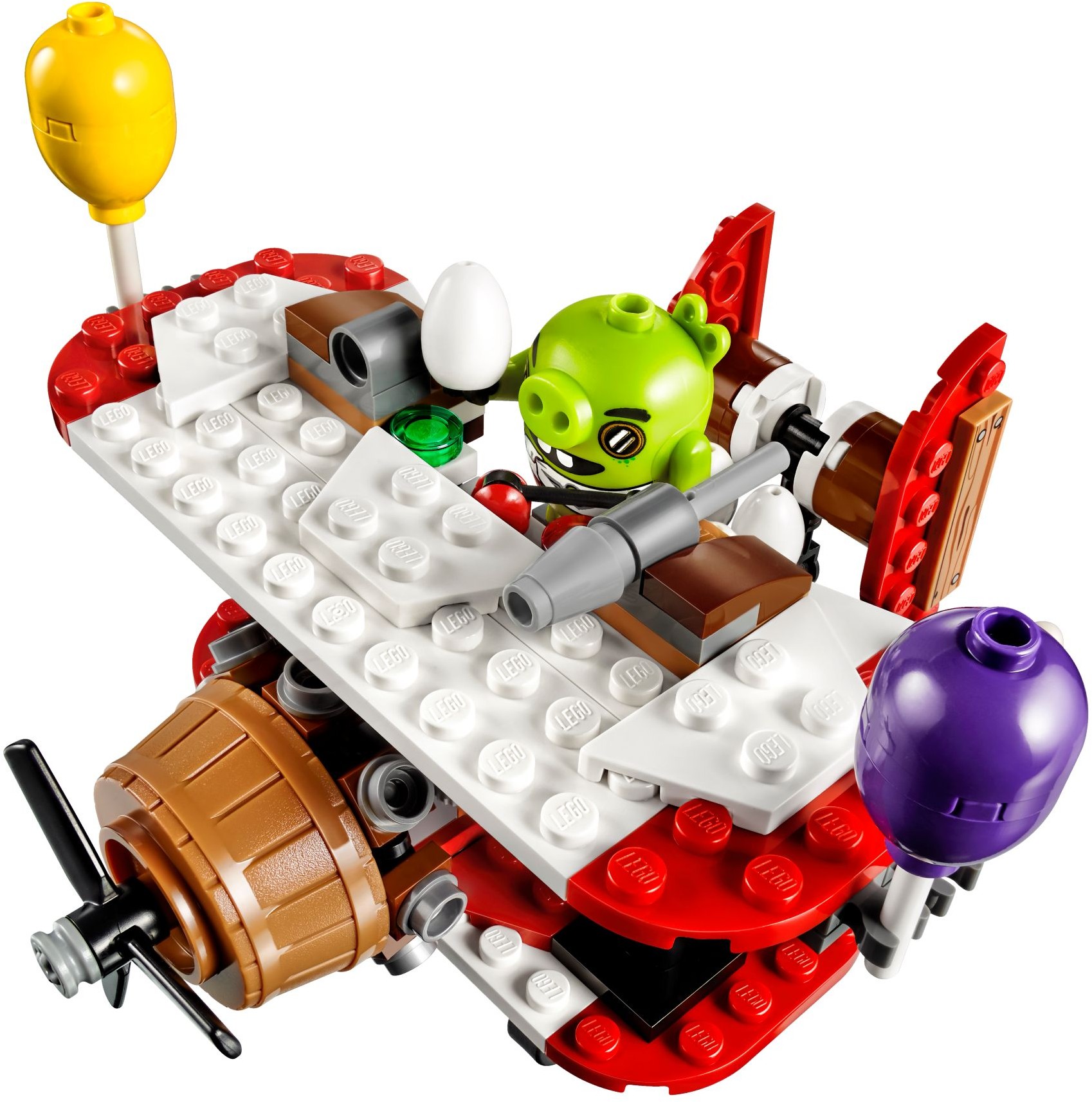 LEGO Angry Birds 75822 Atak Samolotem Świnek HIT! Płeć Chłopcy Dziewczynki