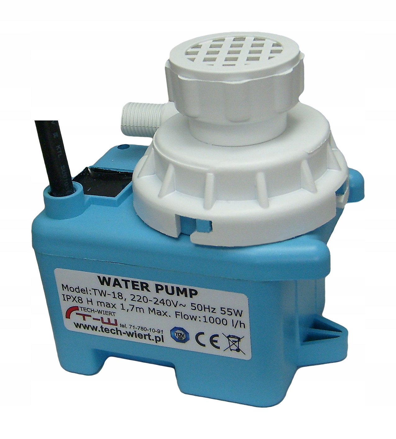 PRZECINARKA STOLIKOWA PIŁA BUDOWLANA POMPA WODY Rodzaj pompka