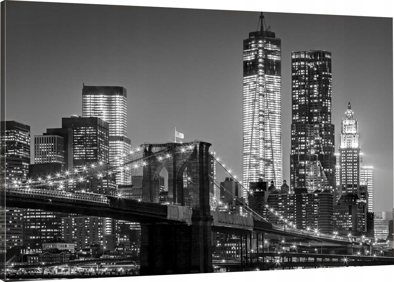 

Obraz Na Płótnie Brooklyn Nocą 70x50 800 Wzorów