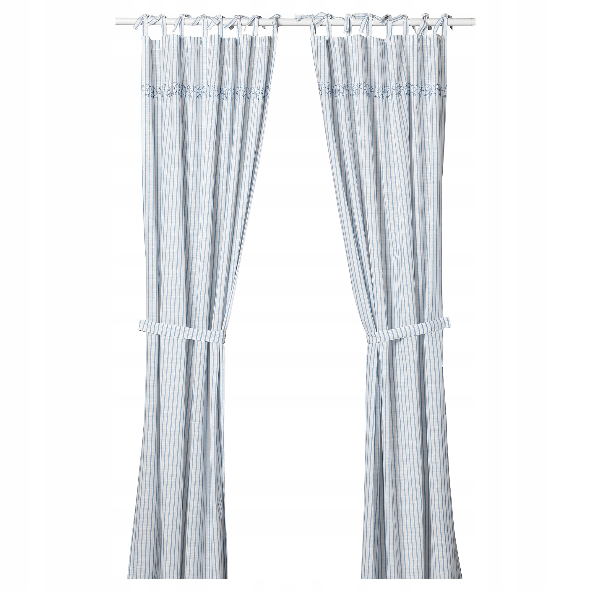 

Ikea Gulsparv Zasłona z wiązaniem, 2szt 120x300 cm