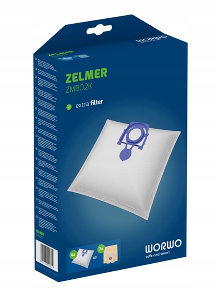 

12XWORKI Odkurzacza Zelmer Odyssey Meteor 2 Elf 2