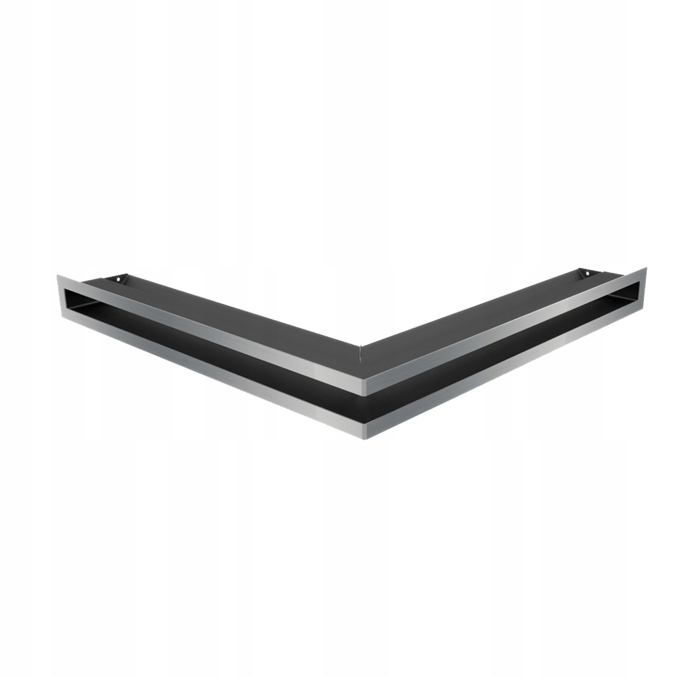 Ventilační mřížka do krbu Luft rohová 56x56x6 broušená