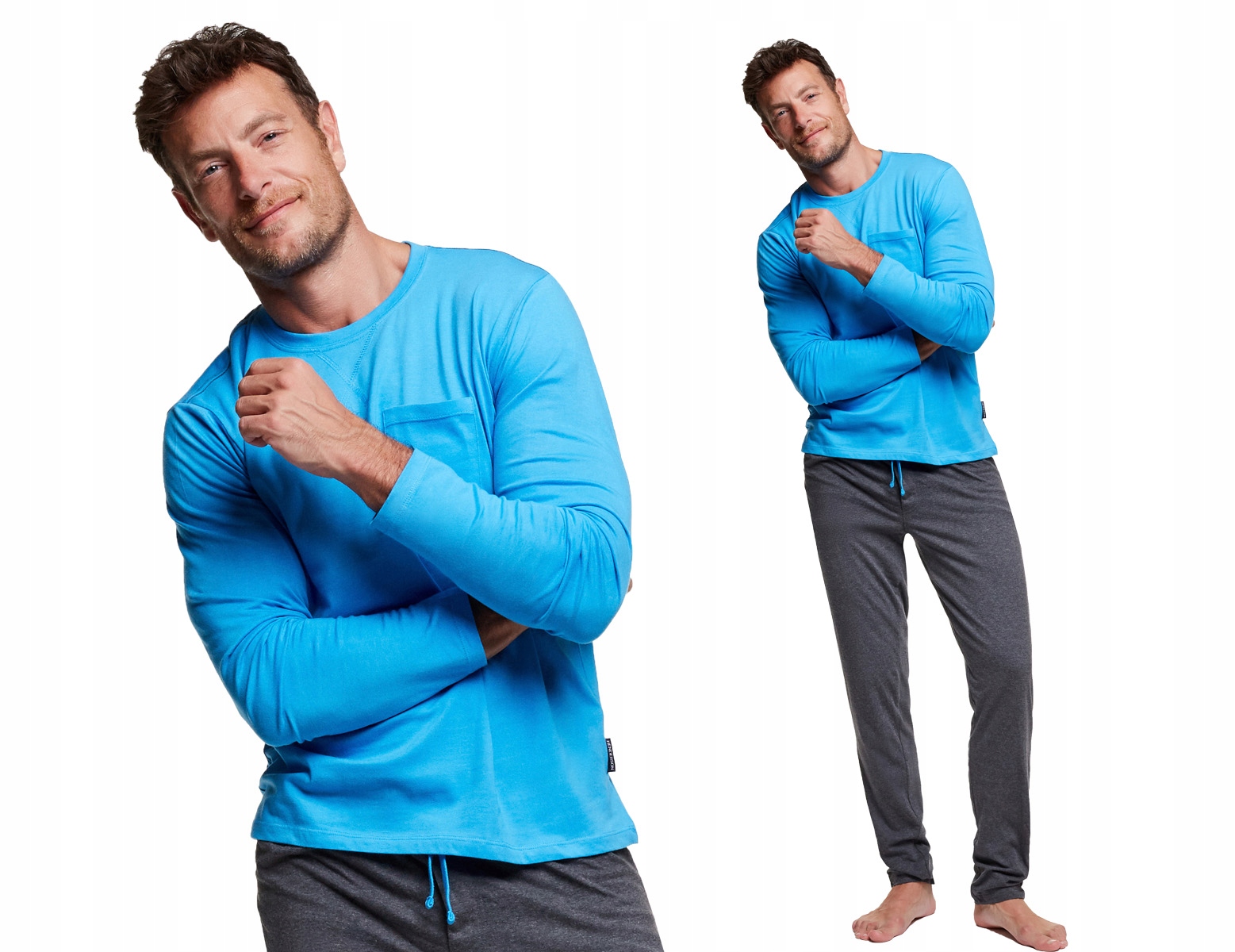 

Piżama męska Henderson Veto 37295-55 dł rękaw XXL