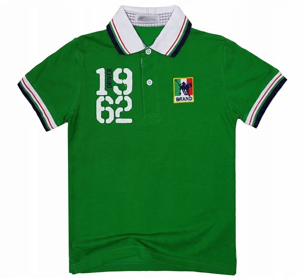 

Bluzka polo Driver r 14 -152/158 cm Green