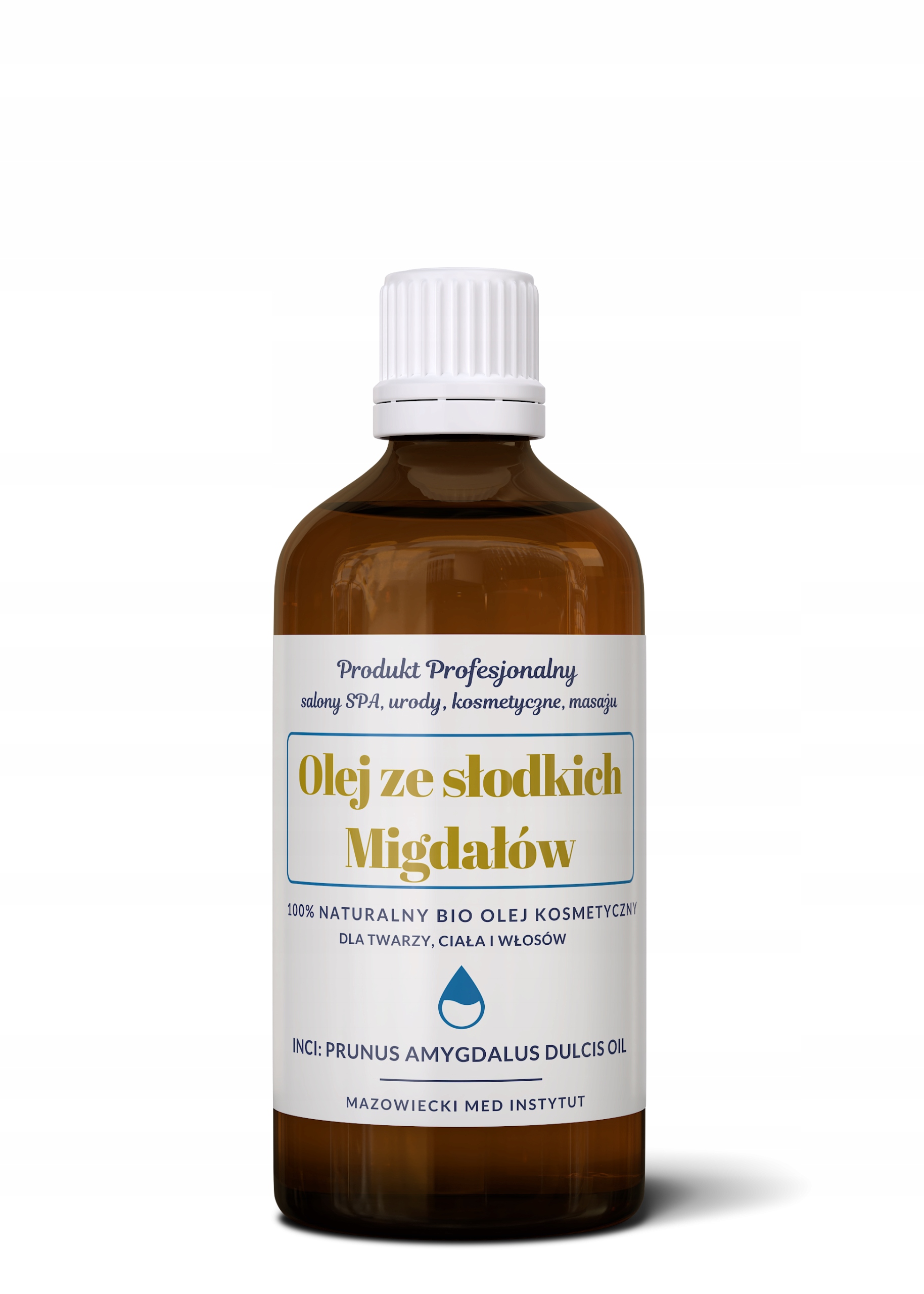 

Olej ze słodkich migdałów 100 ml kosmetyczny ciało