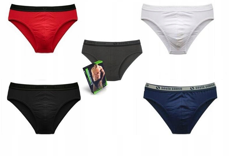 slipy majtki WILD CAT Sesto Senso KOLORY.. L Rozmiar L