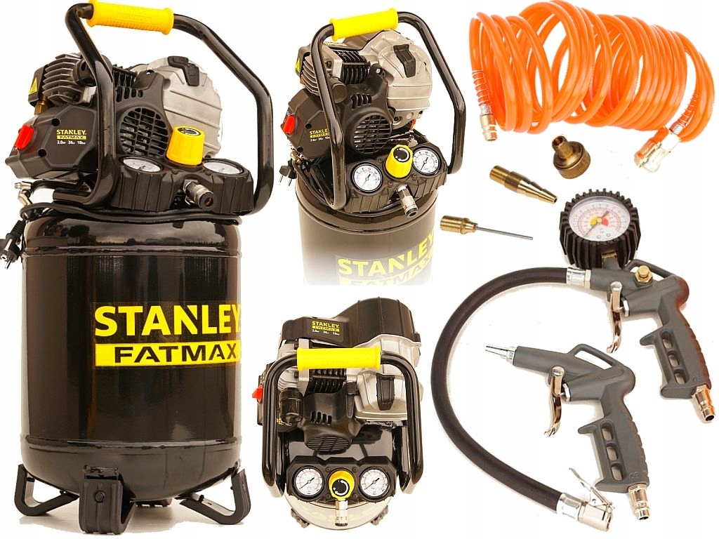 

Stanley Fatmax Kompresor Olejowy 24L 10bar zestaw