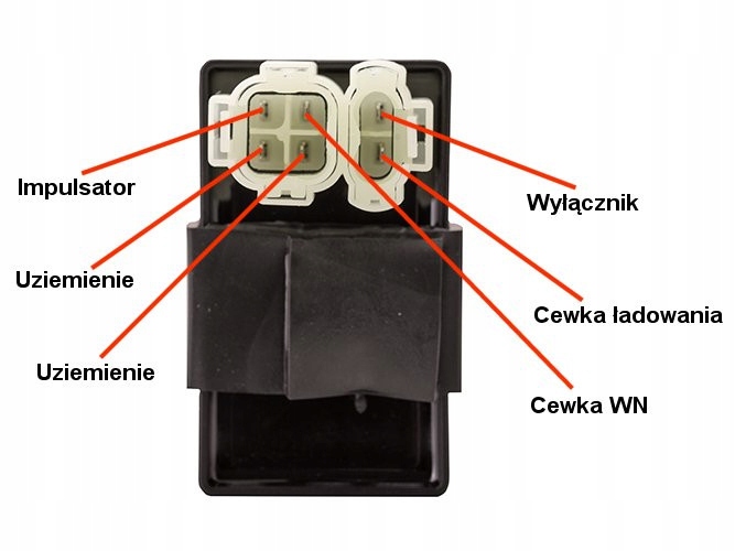 

Tuningowy moduł odblokowany do skuterów 4T