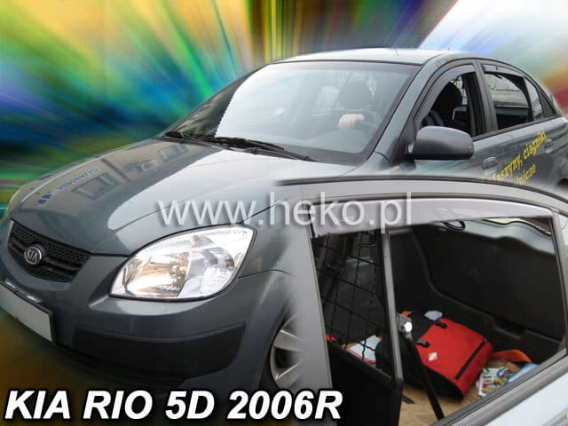 KIA RIO 2 II 2005-2011r HTB OWIEWKI DRZWI HEKO Rodzaj owiewki