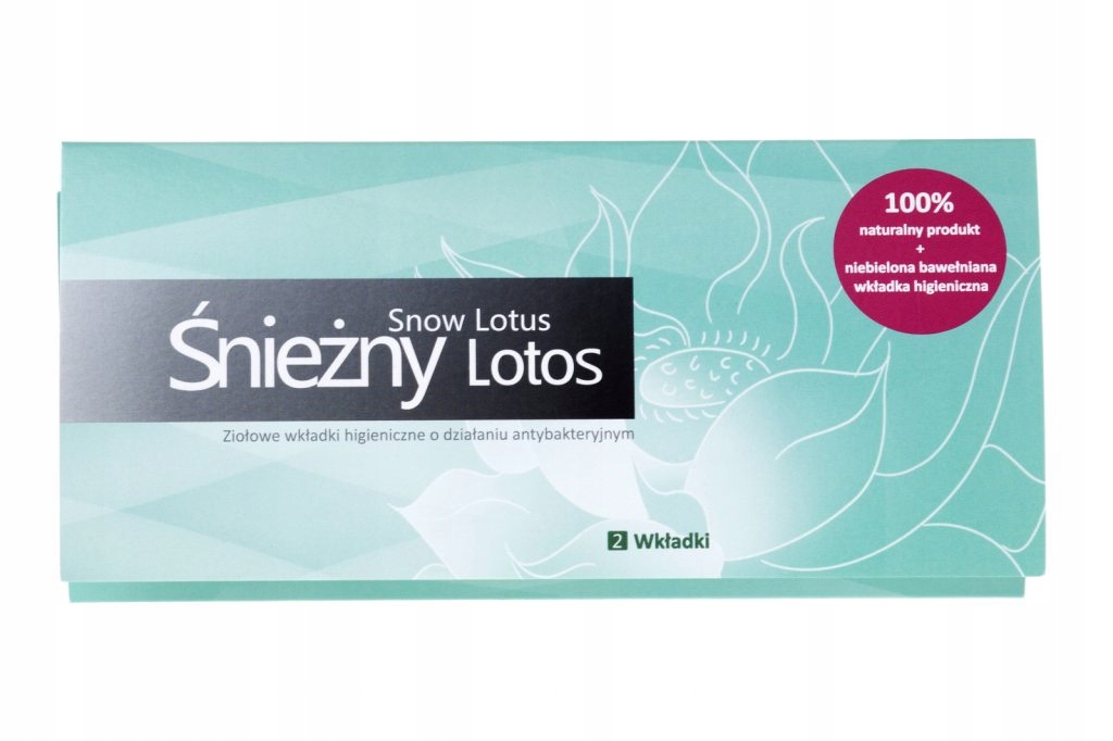 

Śnieżny Lotos wkładki higieniczne infekcje Świąd 2