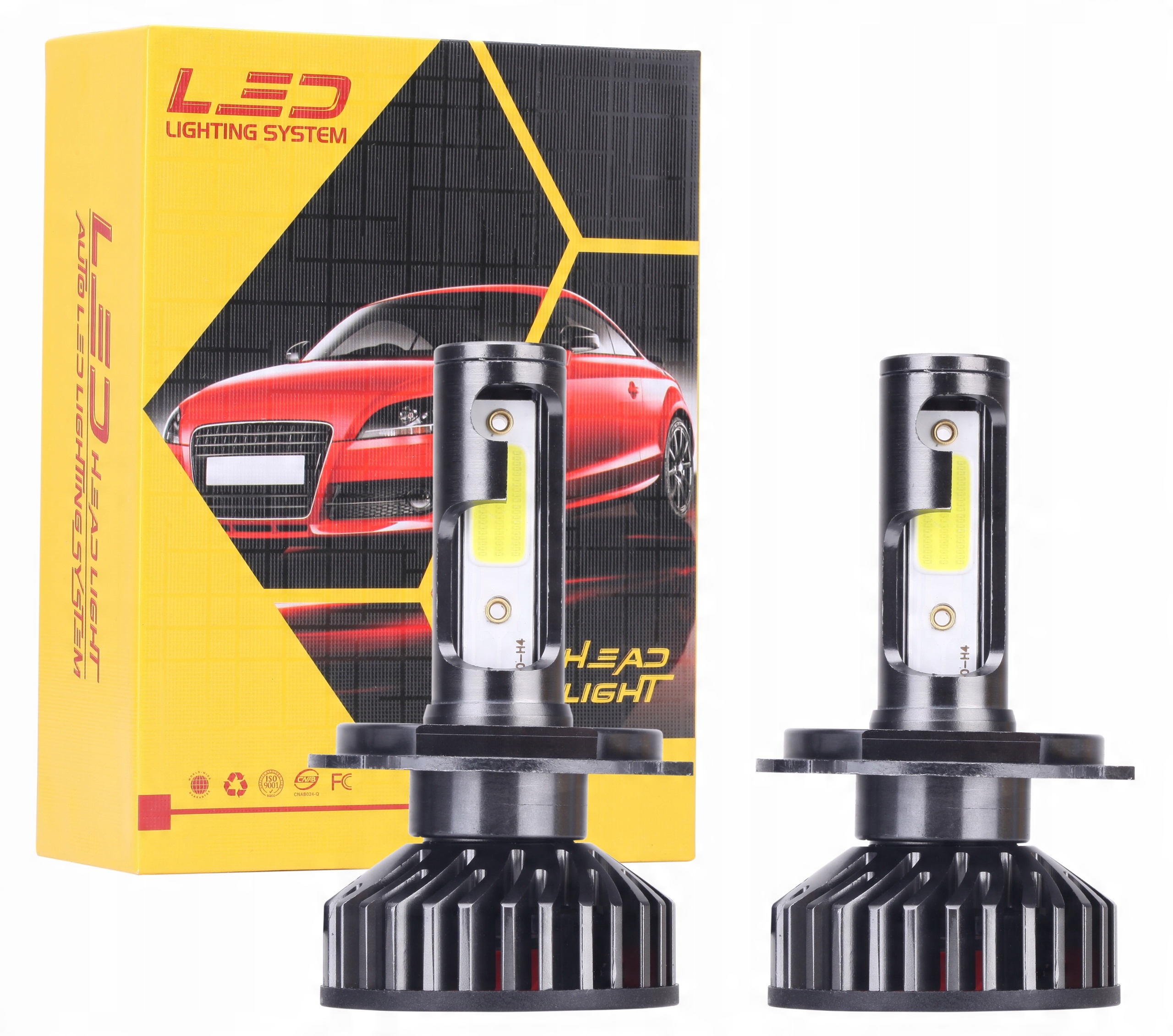 

Mini Żarówki X-treme Led H4 Cob 100W 20000LM Małe
