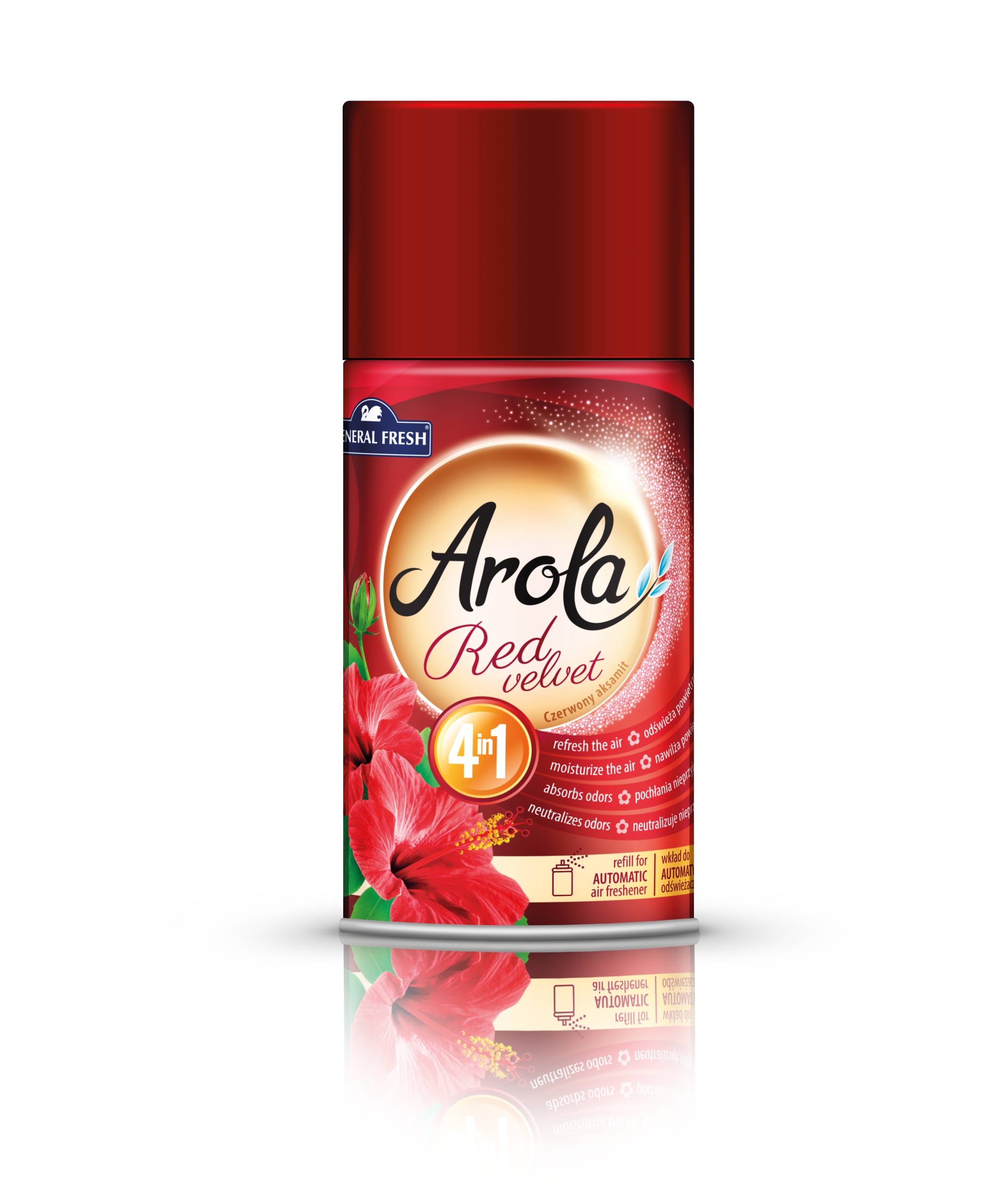 

General Fresh Automatic Arola Czerwony aksamit