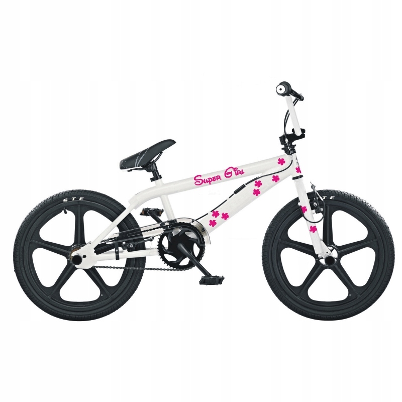 SUPER GIRL i KWIATKI naklejki 159-3 B RÓŻNE KOLORY Kod producenta YESS Naklejki