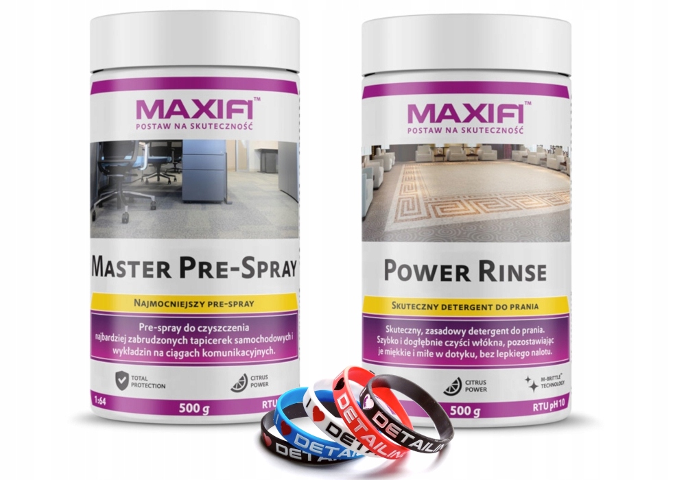 

Maxifi Zestaw do prania tapicerki 2x 500g