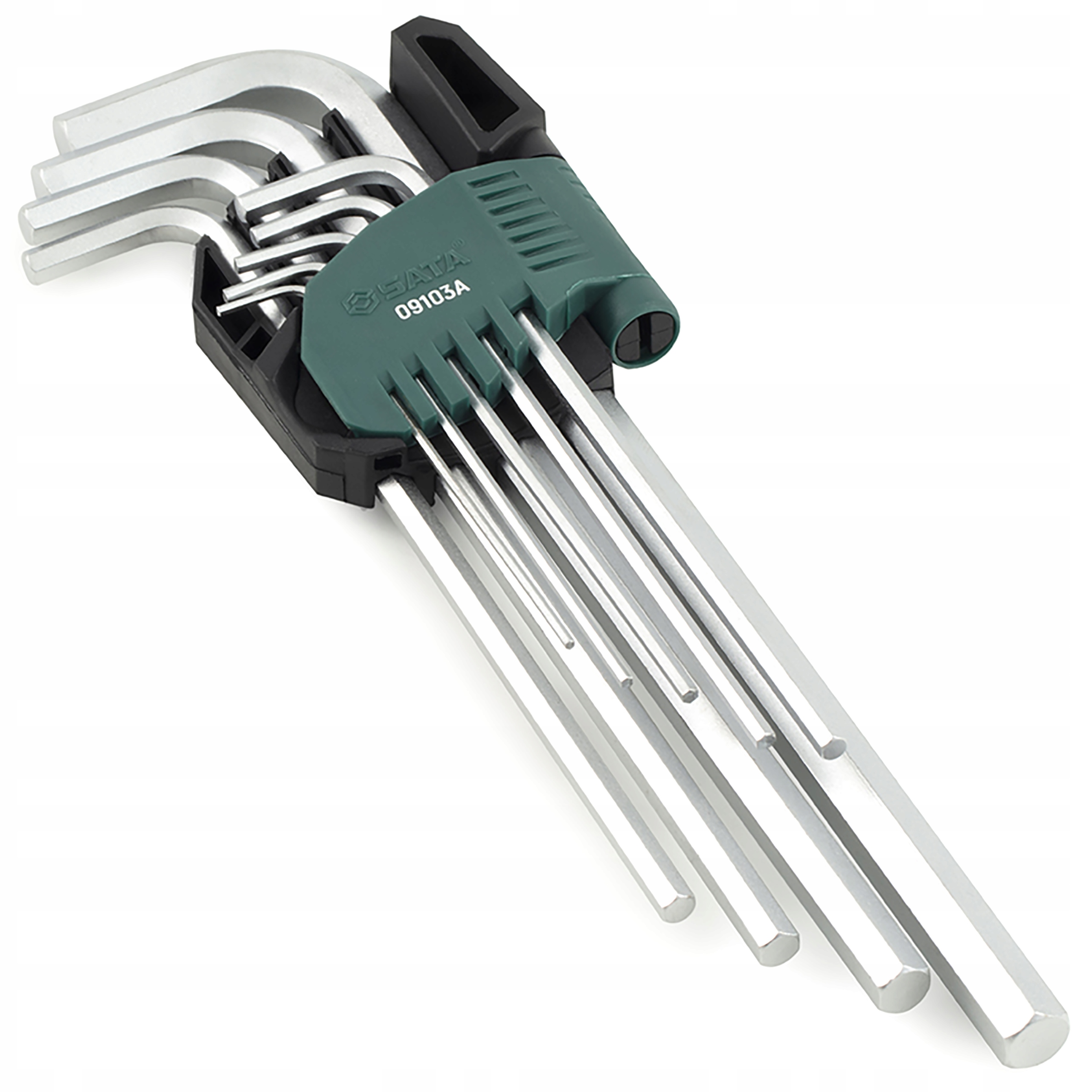 

Zestaw 9 Kluczy Trzpieniowych L 6-KĄT Długie Sata