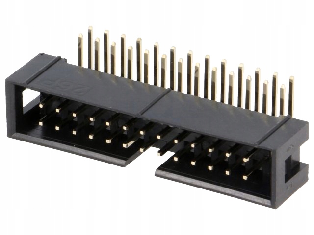 

ZL231-26KG Gniazdo IDC Męskie 26PIN Kątowe 90°
