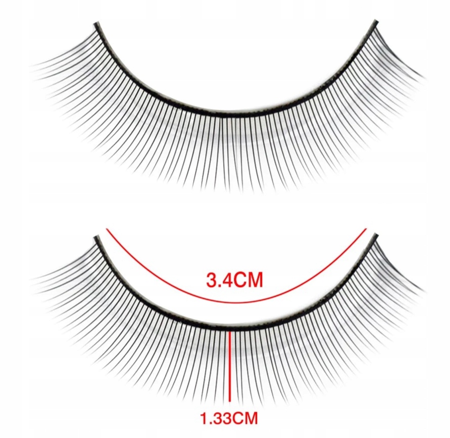 RZĘSY TRENINGOWE do ćwiczeń 5 par ProjectLashes Rodzaj inne akcesoria