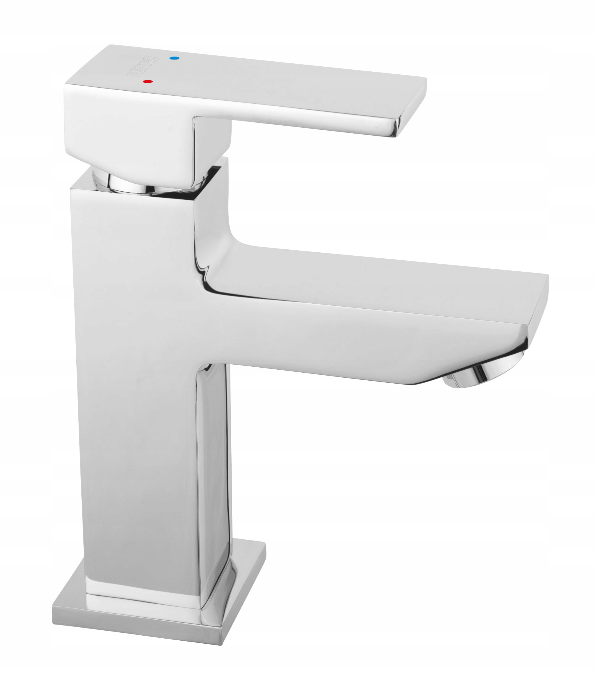 

Ferro Zicco kwadratowa bateria do umywalki chrom