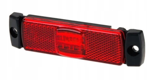 LAMPA LAMPKA OBRYSOWA OBRYSÓWKA CZERWONA LED FT017