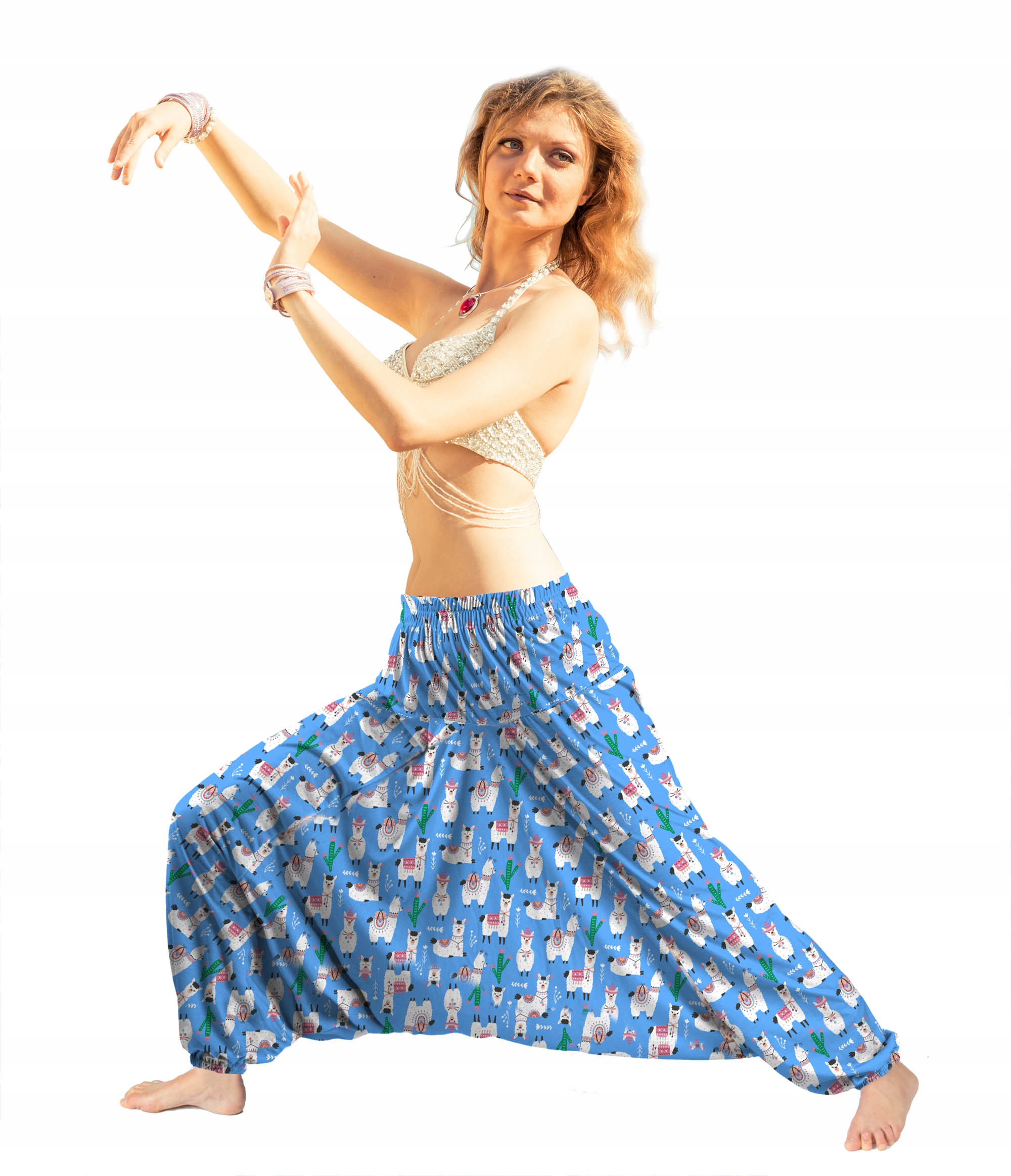 

Szarawary Kaktusowe Lamki Alladynki Yoga Pumpy