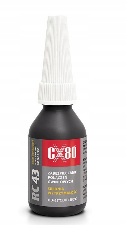 

Klej anaerobowy CX80 RC43 10ML