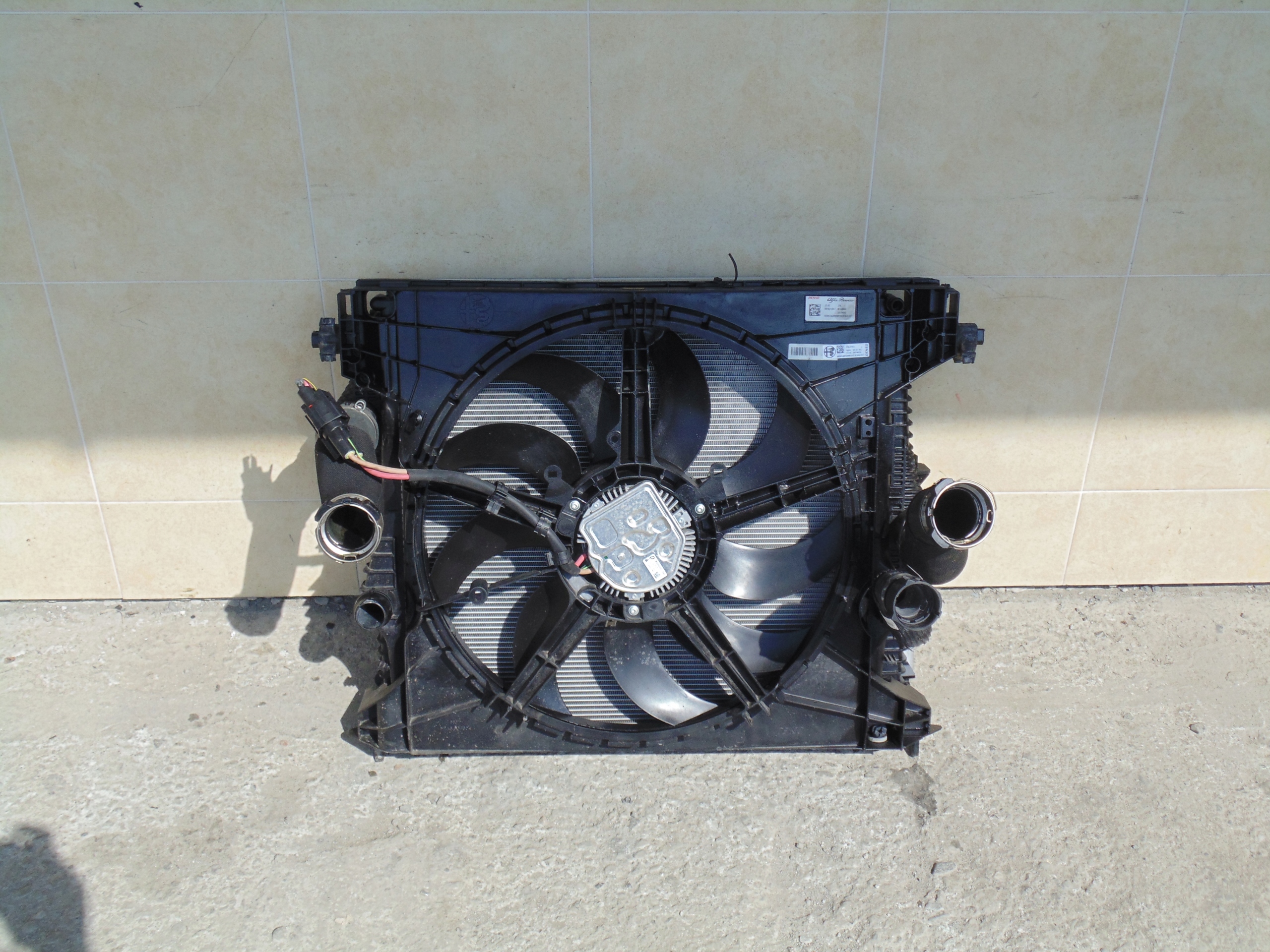 CHŁODNICE KOMPLET ALFA ROMEO GIULIA 2.2 M-JET 17R. Producent części Alfa Romeo OE