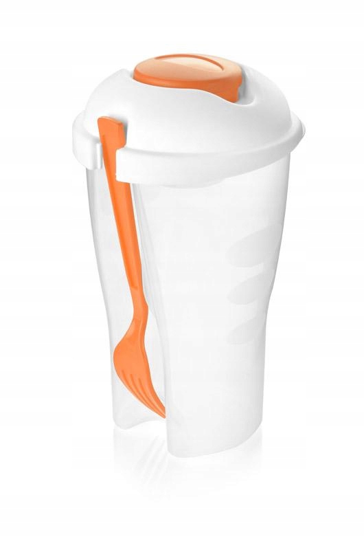 

Kubek na Sałatkę Sos LanczBox 800ml 50 ml Orange