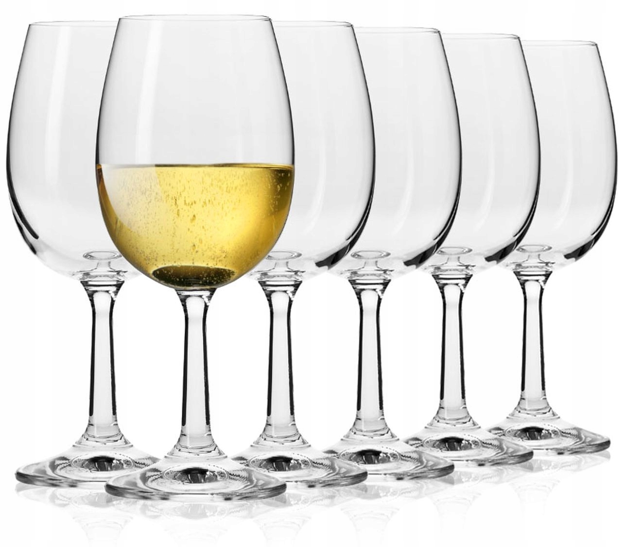 

Kieliszki do wina białego Krosno Pure 250ml |Basic