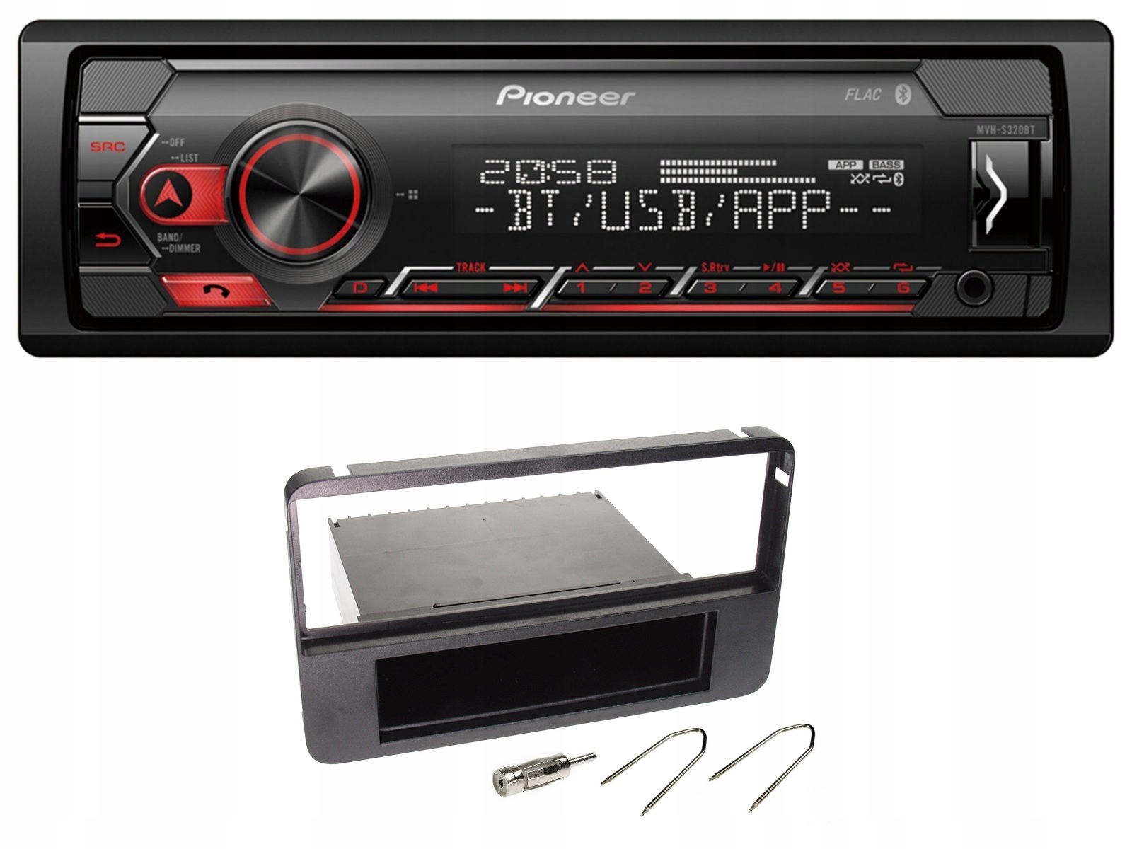 PIONEER MVH-S320BT RADIO 1DIN USB AUX ALFA 159