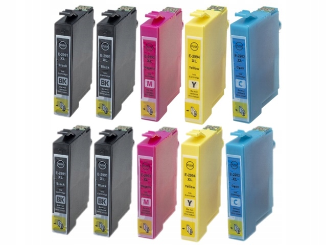 

10x Tusz do drukarki Epson T2991 XP245 XP342 XP435