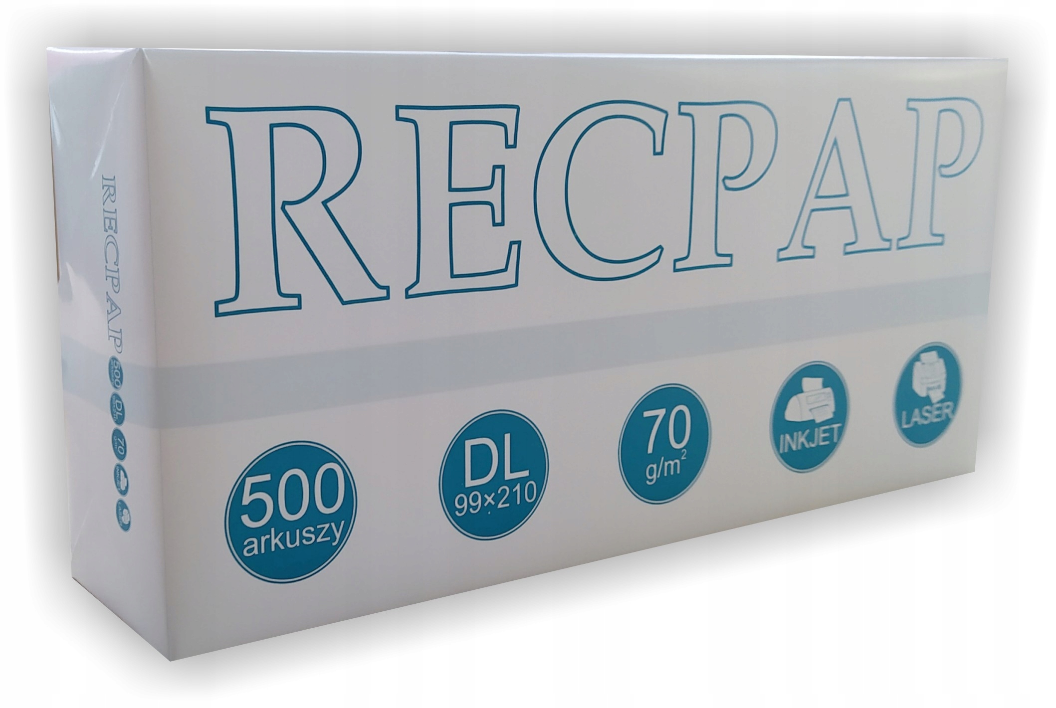 

Papier do druku recept 4500 kartek -99x210 (9 ryz)