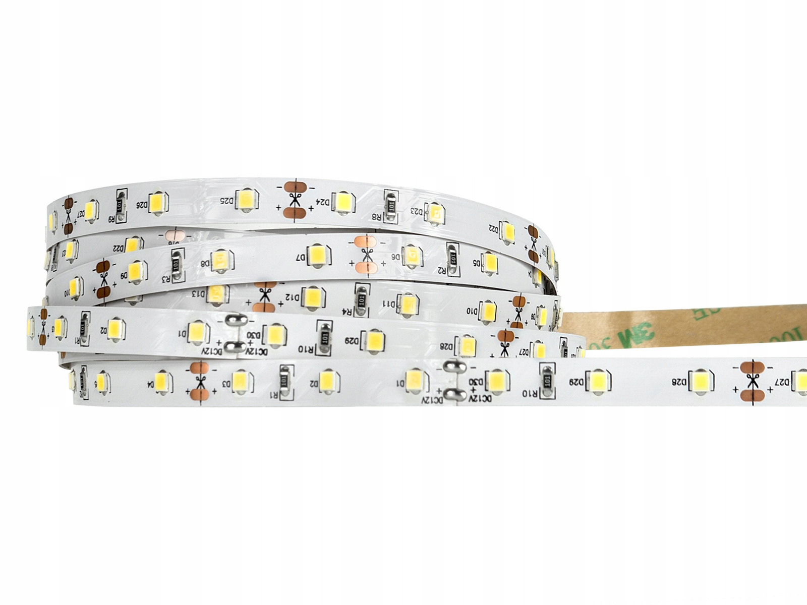 

Taśma Led 3528 4,8W IP20 podw.podkład b.zimna 1M