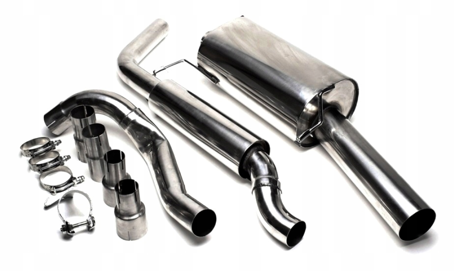 EVOG1AE90S - VW SCIROCCO MK2 53B спортивная выхлопная система 1x90